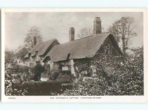 old rppc ANN HATHAWAY COTTAGE Shottery - Stratford - West Midlands UK i2509