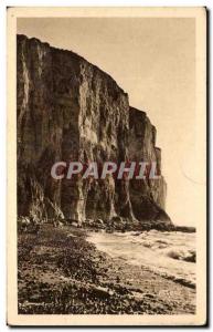 Old Postcard Ault Onival Cliffs and the Beach