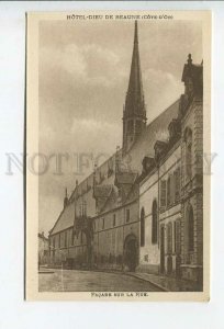 438081 FRANCE BEAUNE Hospices hospital facade from the street Vintage postcard