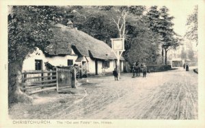 UK Christchurch The Cat and Fiddle Inn Hinton 06.86