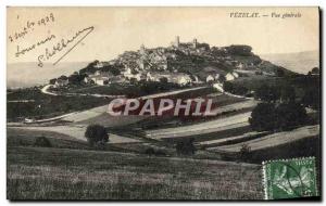 Postcard Old Vezelay Vue Generale