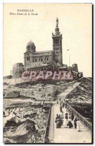 Postcard Old Marseille Notre Dame de la Garde