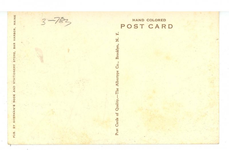 ME - Bar Harbor. View from Flying Squadron Mountain