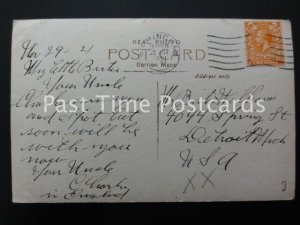 BIRMINGHAM High Street showing TURKISH BATHS & H.SPENCER c1921 RP