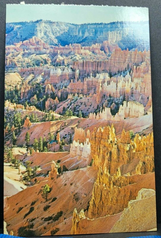 Vintage Postcard Bryce Canyon National Park Amphitheater Utah 