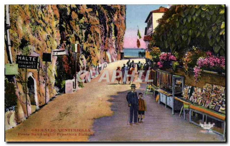 Italia - Italy - Italy - Ventimiglia Grimaldi - Ponte San Luigi - Old Postcard