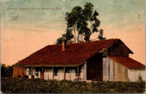 Postcard General Castro's Home in Monterey, California