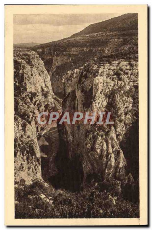 Old Postcard Castellance Summer Resort Les Gorges du Verdon