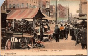 Postcard People at the Lexington Market in Baltimore, Maryland