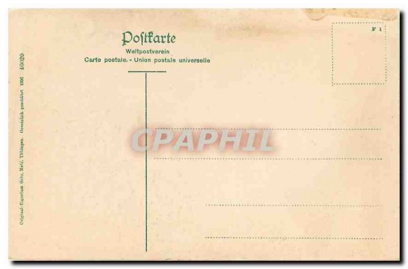 Old Postcard Colmar I Eis Admiral Bruat Denkmal