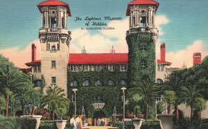 Vintage Postcard The Lightner Museum of Hobbies Palms St. Augustine Florida FL