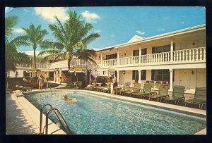 Deerfield Beach, Florida/FL Postcard, Carriage House Resort Motel, 1973!