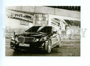 540956 Gavs brothers modern car Mercedes Benz E-klasse W212 postcard