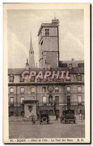 Postcard Dijon Old Town Hotel La Tour des Ducs