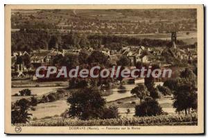 Old Postcard Dormans Panorama Of The Marne