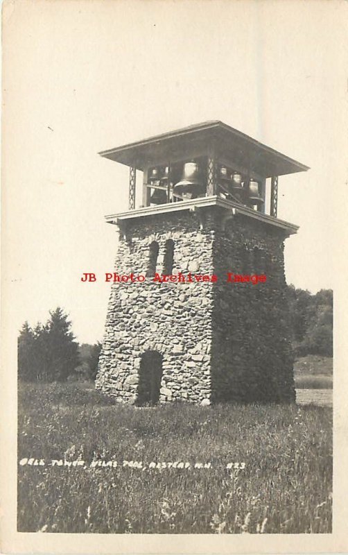 NH, Alstead, New Hampshire, RPPC, Bell Tower, Moore Brothers Studio Photo No 23