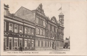 Johannesburg South Africa General Mining Buildings Mainstreet BFC Postcard E82