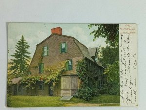 Vintage Postcard 1907 The Old Manse Concord MA Massachusetts