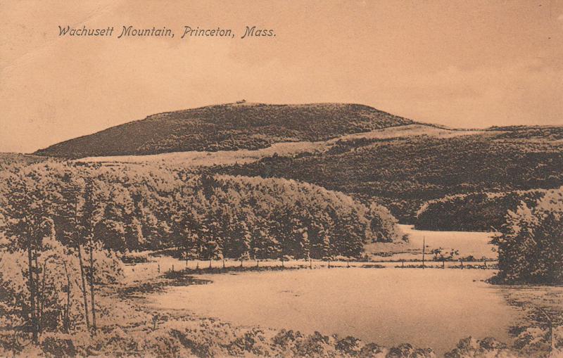 Wachusett Mountain - Princeton MA, Massachusetts - pm 1922 - DB