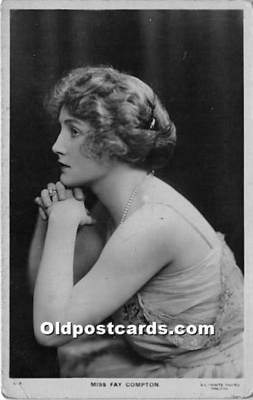Miss Fay Compton Theater Actor / Actress Unused 
