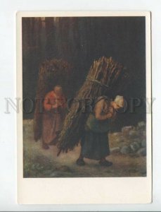 469179 1963 French art Hermitage Francois Millet peasant women brushwood