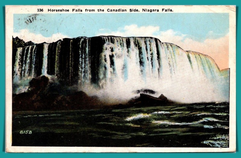 Horseshoe Falls From Canadian Side - Niagara Falls - [FG-454]