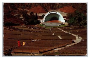 Hollywood Bowl Ampitheatre Hollywood California CA Chrome Postcard R29