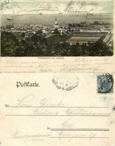 austria, LEIBNITZ, Totalansicht (1900s) Postcard