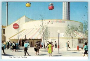 SAN ANTONIO, TX ~ 1968 HEMISFAIR Coca Cola Pavilion Puppet Show 4x6 Postcard