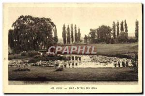 Postcard Old Vichy Golf Overview Of Links