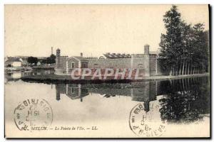 Old Postcard Prison Melun The tip of the & # 39ile