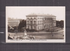 VICTORIA, MELBOURNE, TREASURY BUILDING , c1950 real photo Valentine ppc, unused