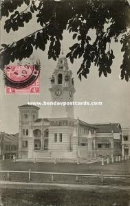 malay malaysia, PERAK IPOH, Birch Memorial Clock Tower (1921) RPPC Postcard