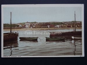 Isle of Man EVENING AT DOUGLAS - Old Postcard