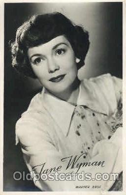 Jane Wyman Actor, Actress, Movie Star Unused 