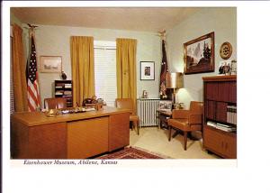 Replica of Gettysburg Office, Eisenhower Museum, Abilene, Kansas, Don Richards