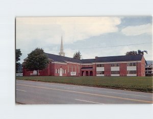 Postcard Methodist Church, Brevard, North Carolina