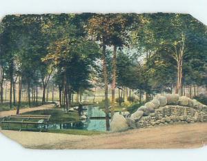 Pre-1907 PARK SCENE Newark New Jersey NJ hp9648