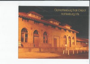 Old Hattiesburg Train Depot, Hattiesburg, Mississippi Gallery Quility Postcard