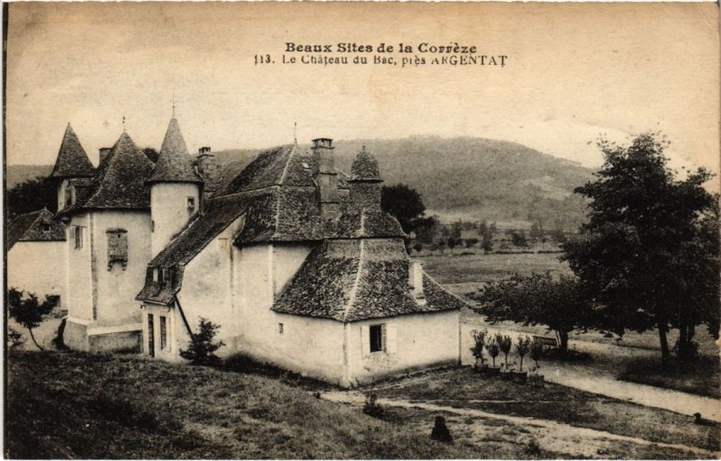 CPA Le Chateau du Bac - pres Argentat (1039648)