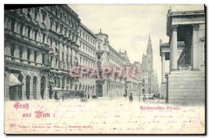 Postcard Old Gruk Aus Wien