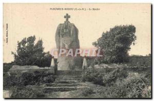 Old Postcard Dolmen Megalith Pleumer Bodou