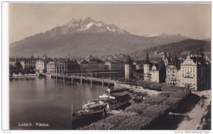 RP, Bridge, Pilatus, LUZERN, Switzerland, 1920-1940s