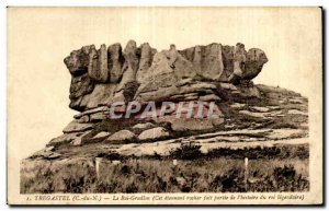 Postcard Old Tregastel King Gradlon (This astonishing rock partise fail of th...