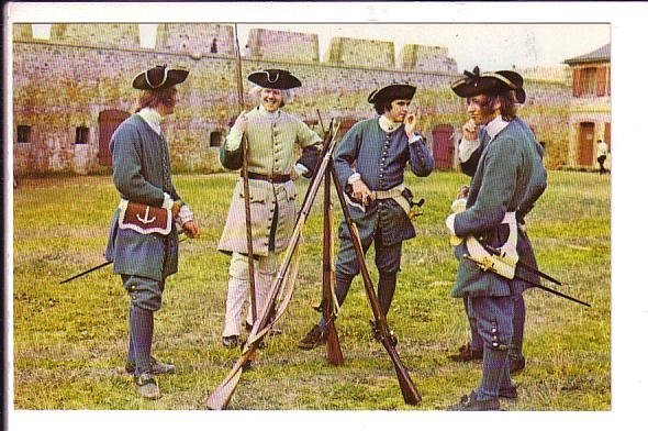 Fortress of Louisbourg, Soldiers, Nova Scotia, Parks Canada