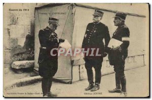 Postcard Former Army General Castelnau Joffre