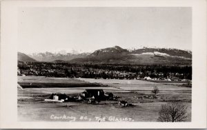 Courtenay BC The Glacier Vancouver Island British Columbia RPPC Postcard E82