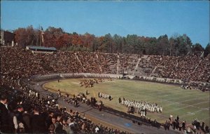 Durham North Carolina NC Duke University Football Stadium Vintage Postcard