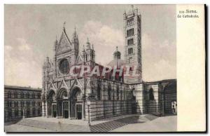 Old Postcard The Cathedral Siena