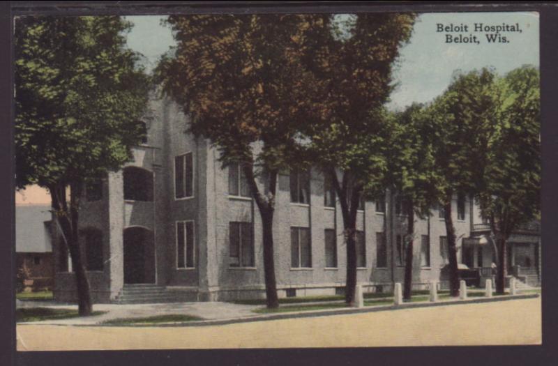 Beloit Hospital,Beloit,WI Postcard